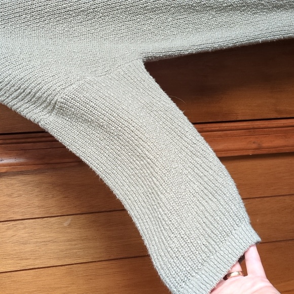 Free People Beach Cozy Knit Long Sweater Size L - Picture 4 of 10